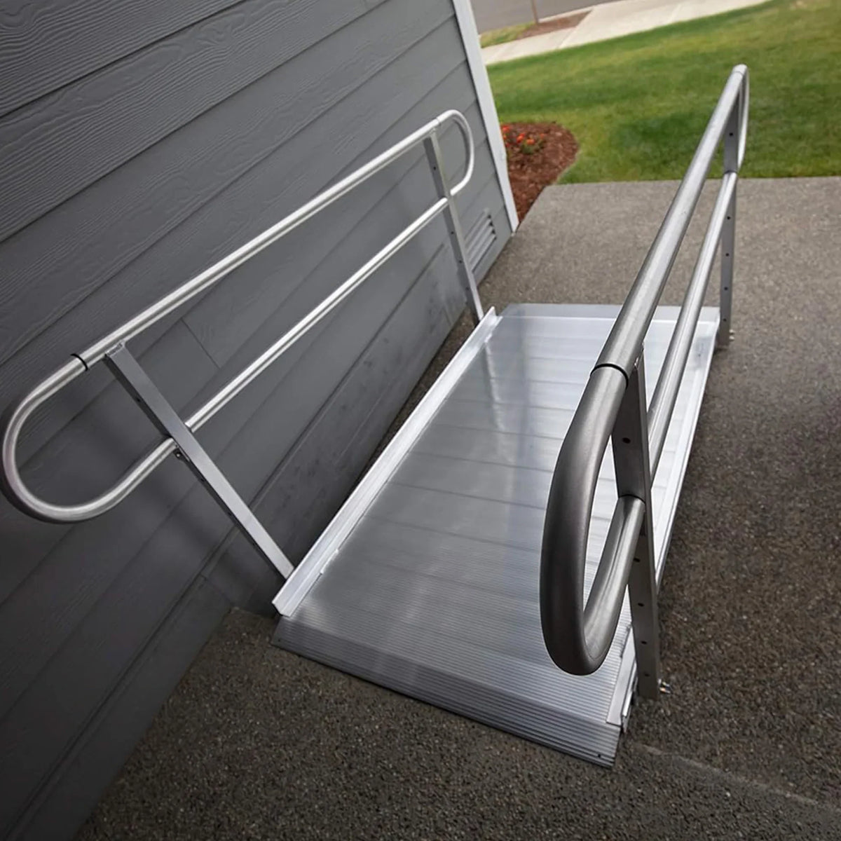 Line Wheelchair Handrails Portable Ramp EZ-ACCESS 8 w/2 3G GATEWAY Foot