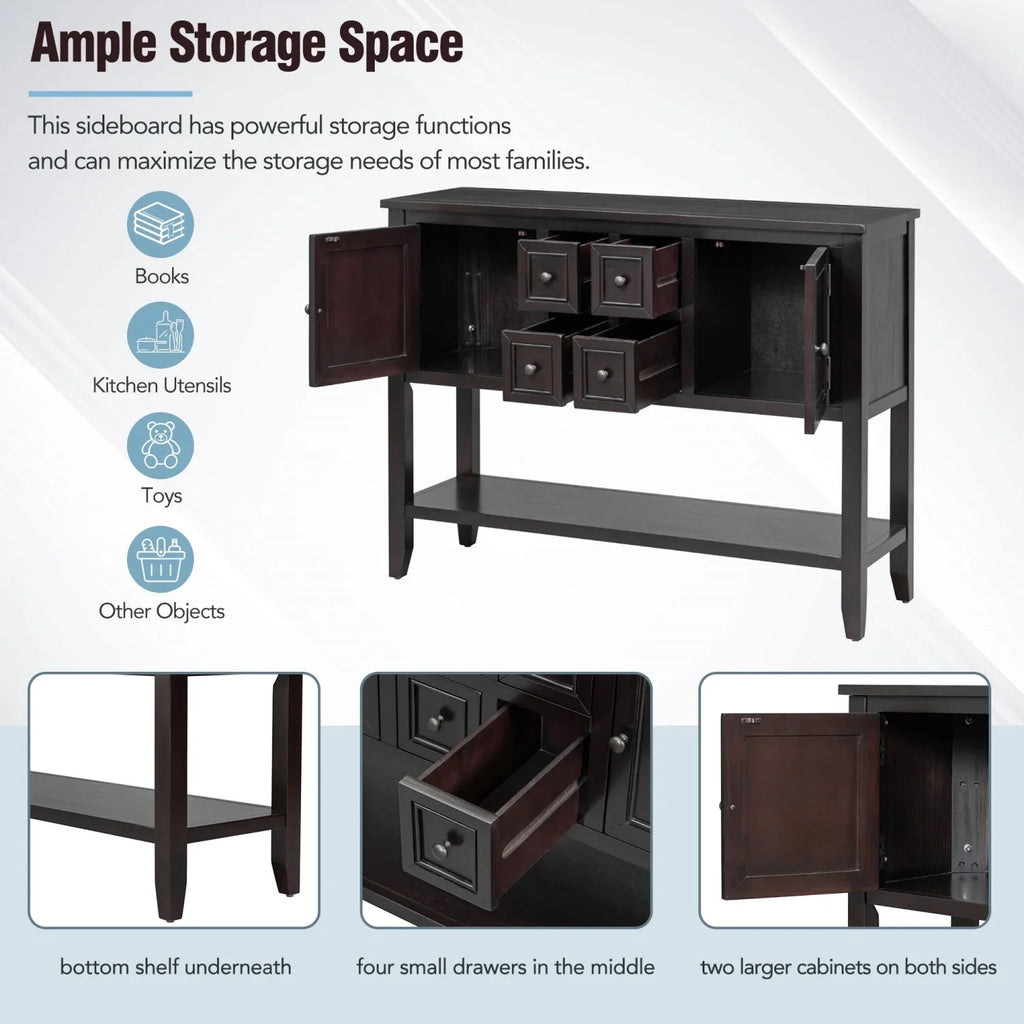 Shelf for Entrances Kitchens Ample (White Console Storage Small Living Four Table Vintage Bottom Series SKU Rooms and TREXM with WF190263AAA) and OLD Cambridge Drawers