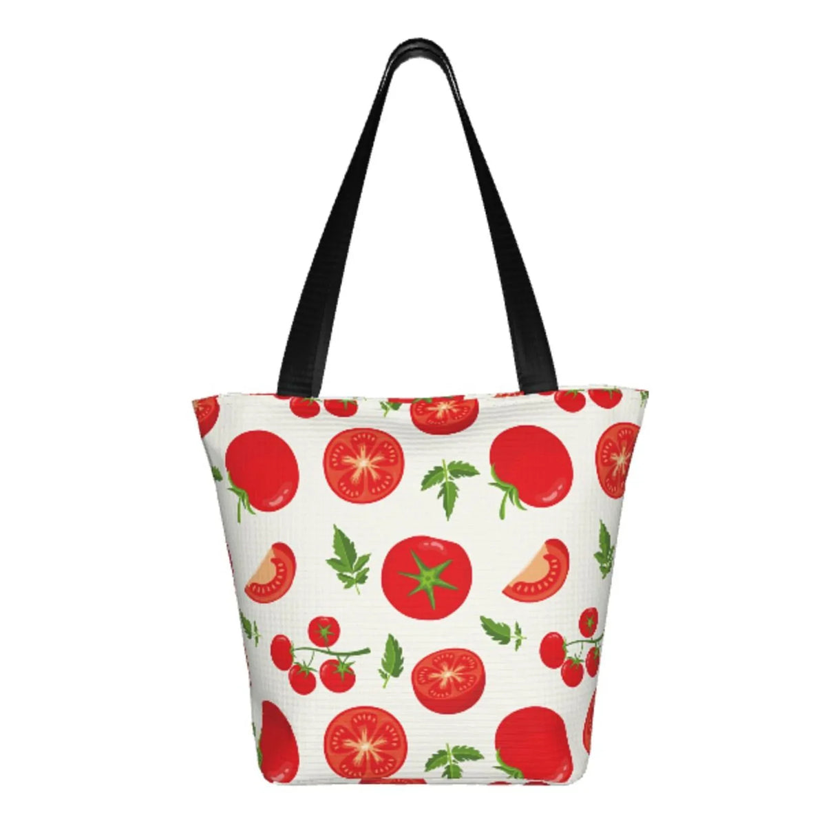 Fresh Tote Hobos Capacity Shopping Lukts Women'S Bag,Shoulder Handbags Bag Red Bag Large Tomato