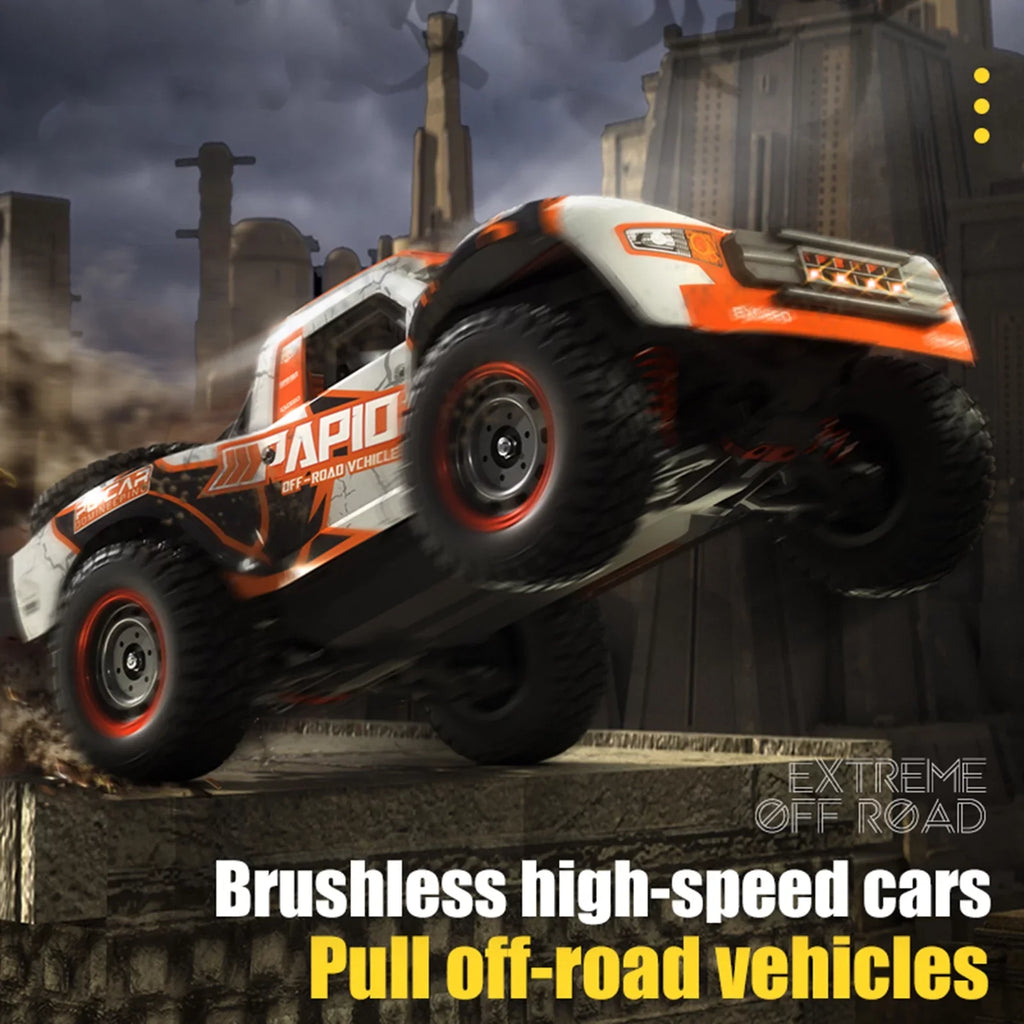 4WD 2.4GHz Pinnaco Truck Off-road Control Remote Proportional 70km/h Car Speed Brushless