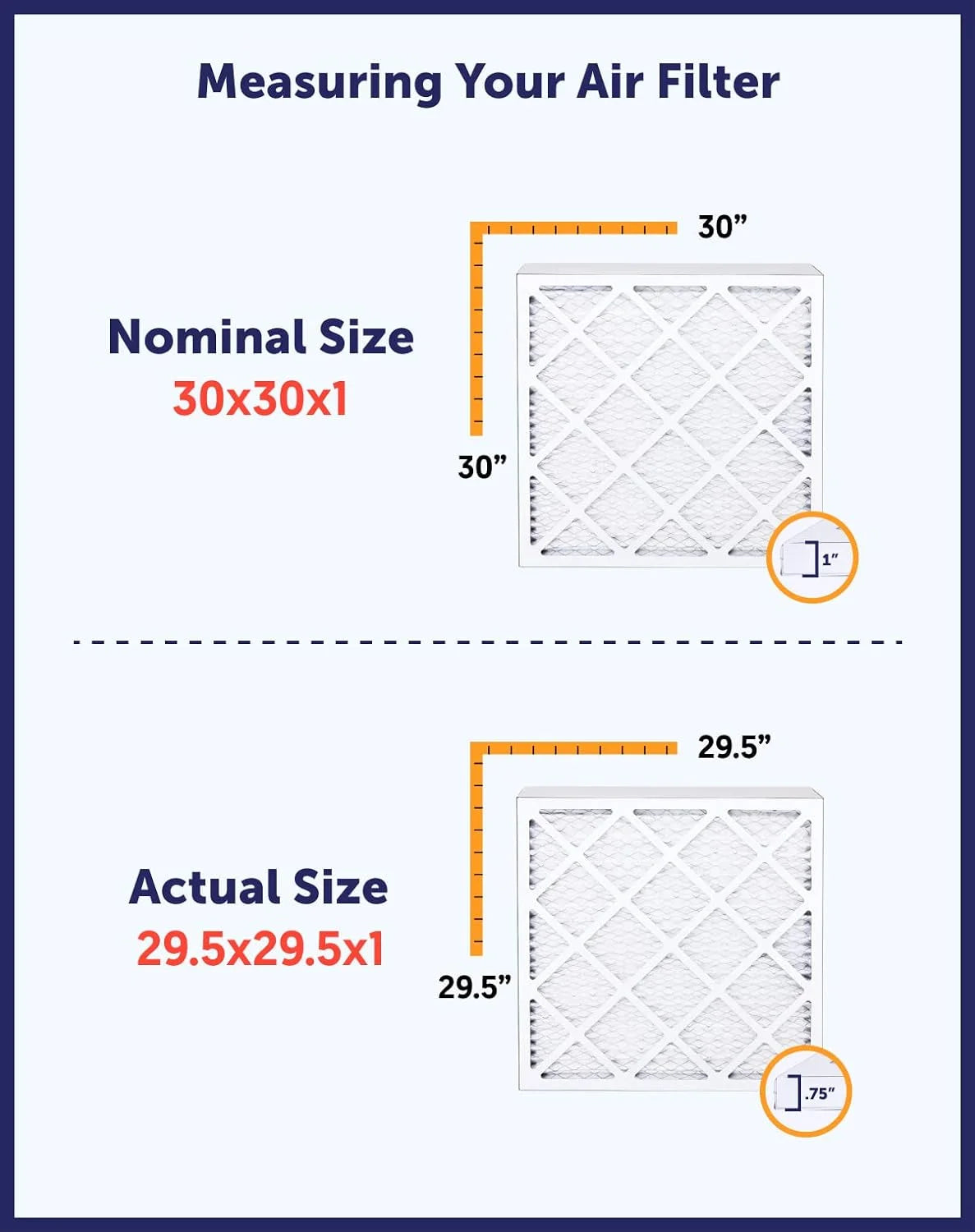 Size: .75" 4- Filter x 38x11.5x1a | 8 Pleated Furnace | King Air | 38 A/C Filters Filter | Actual x 11.5