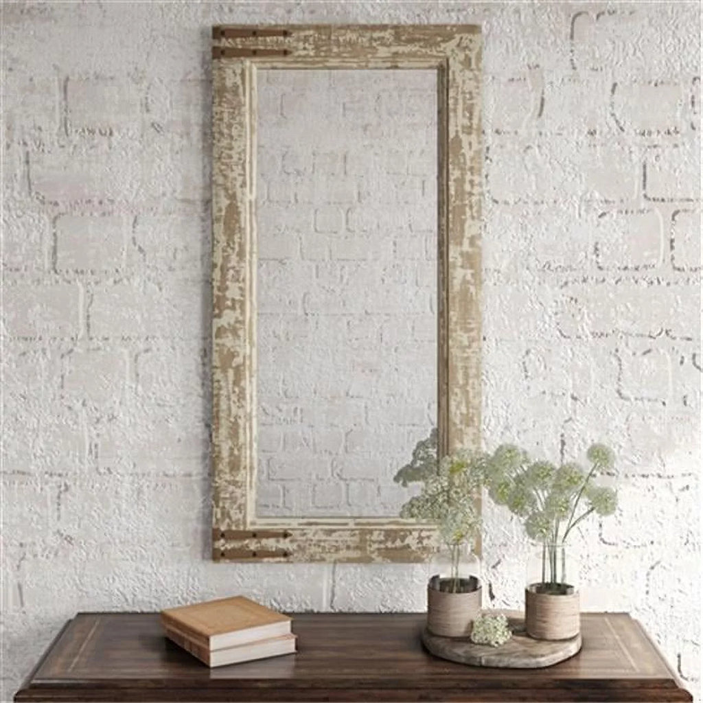 Aspire Mirror, Accents Sonali 7401 Wall Home Farmhouse Brown