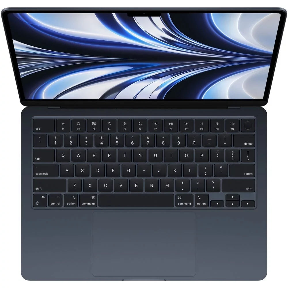macOS,Midnight 1.1GHz SSD 8GB 13.6" M2 MacBook MLY43LL/A (Refurbished) Black 512GB Restored Air