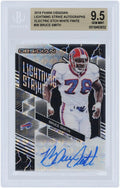 Authentic Bruce - Card Certified #-36 Panini 2018 Autographed Authenticated Finite 9.5 Fanatics Smith #1/1 Obsidian Bills Buffalo White