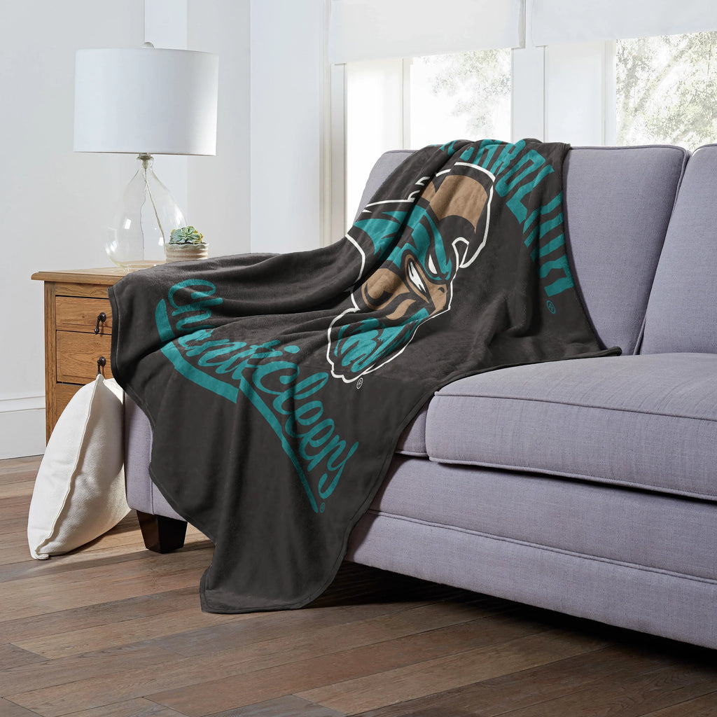 Touch Carolina Throw Alumni Chanticleers Blanket Coastal Silk