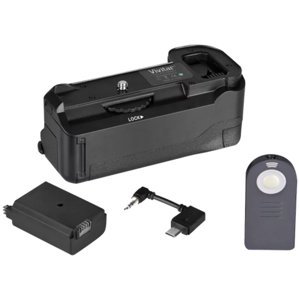 Alpha Wireless + Power Remote Vivitar Sony with for Battery Grip A6500 Deluxe Camera A6300