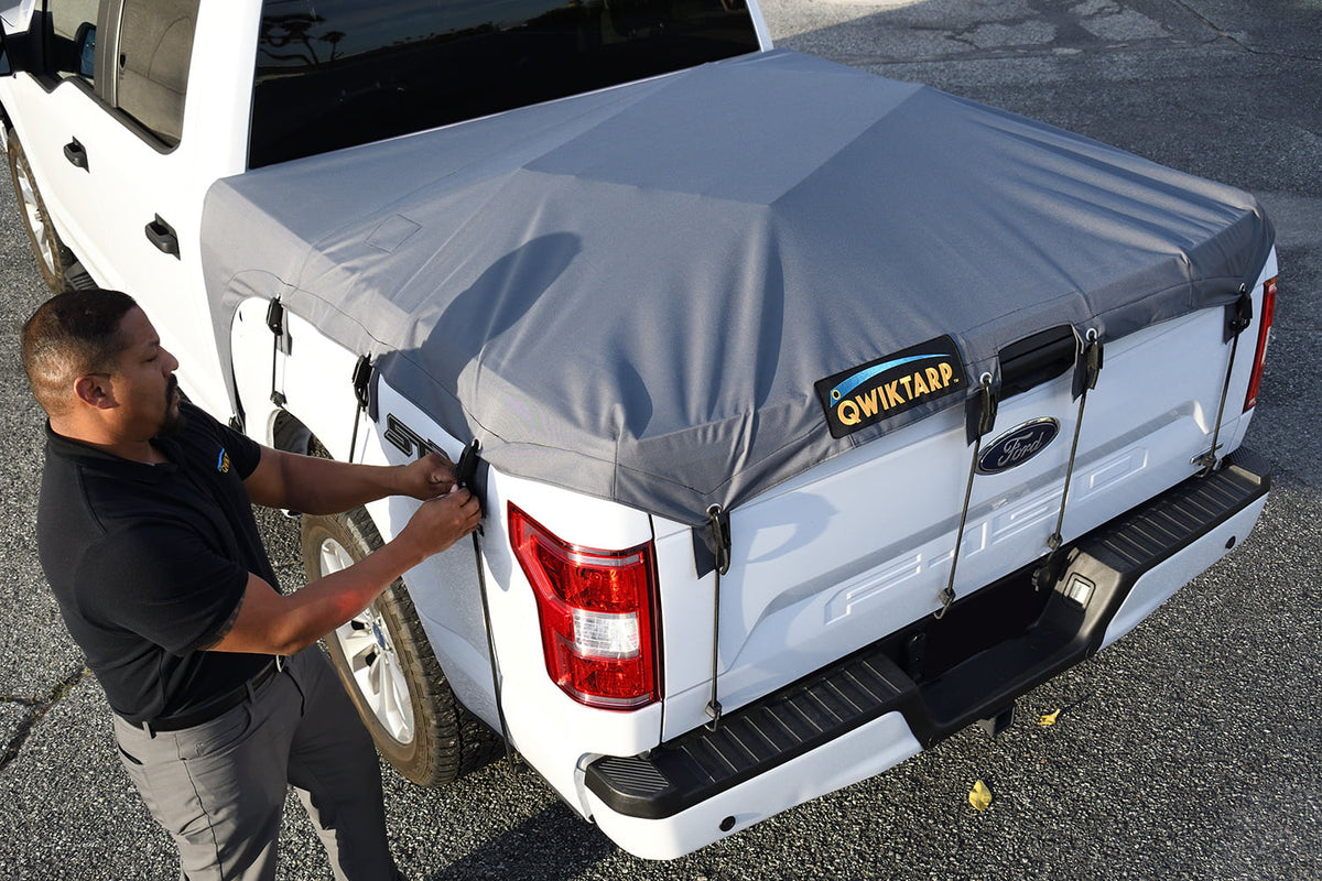 Ranger Colorado, Toyota Chevy Short 2023 2018 - Inc Bed Tacoma, Canyon, Qwiktarp Bed GMC Cover: Truck