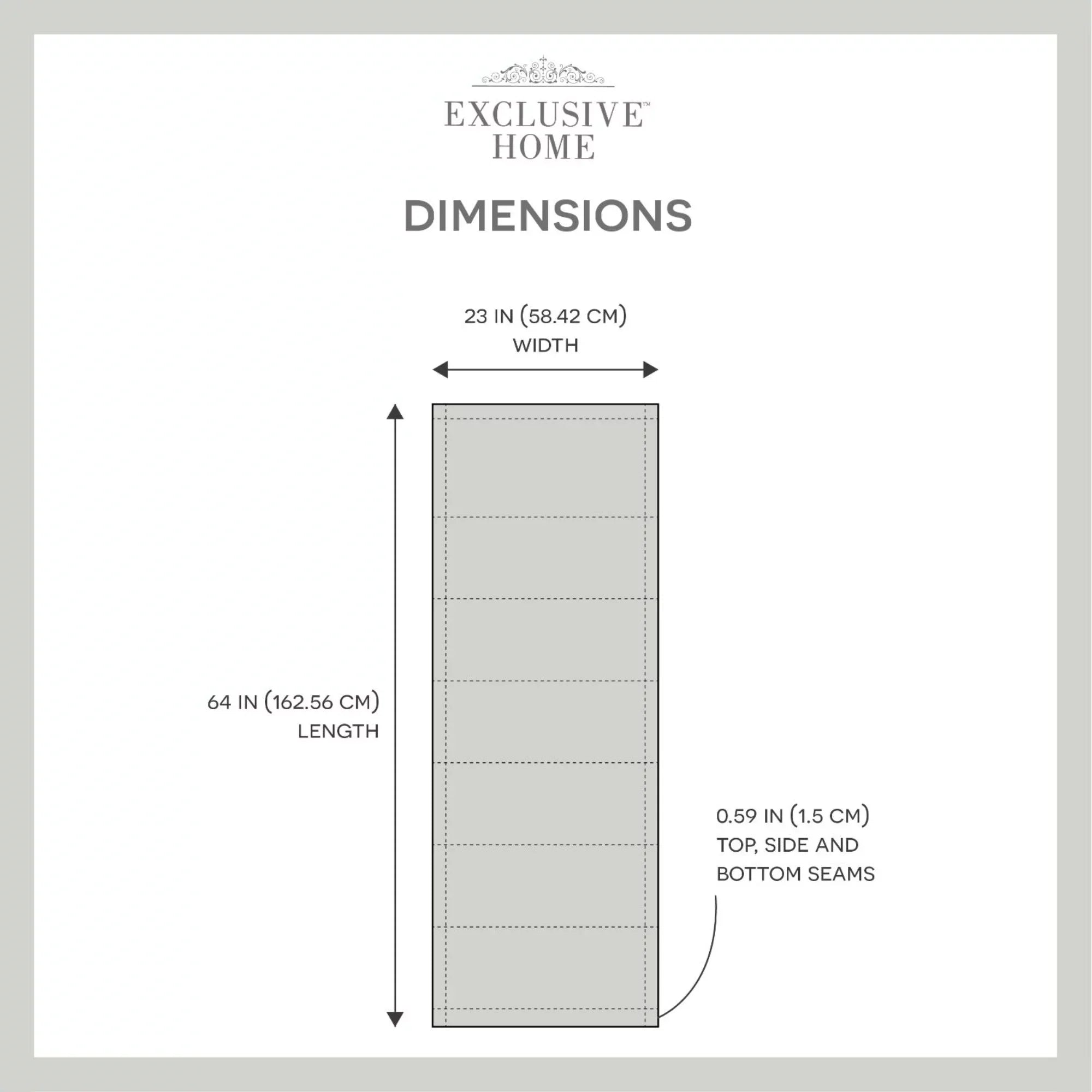 Shade, Total Blackout Exclusive Blue 23"x64", Roman Slate Home Esme