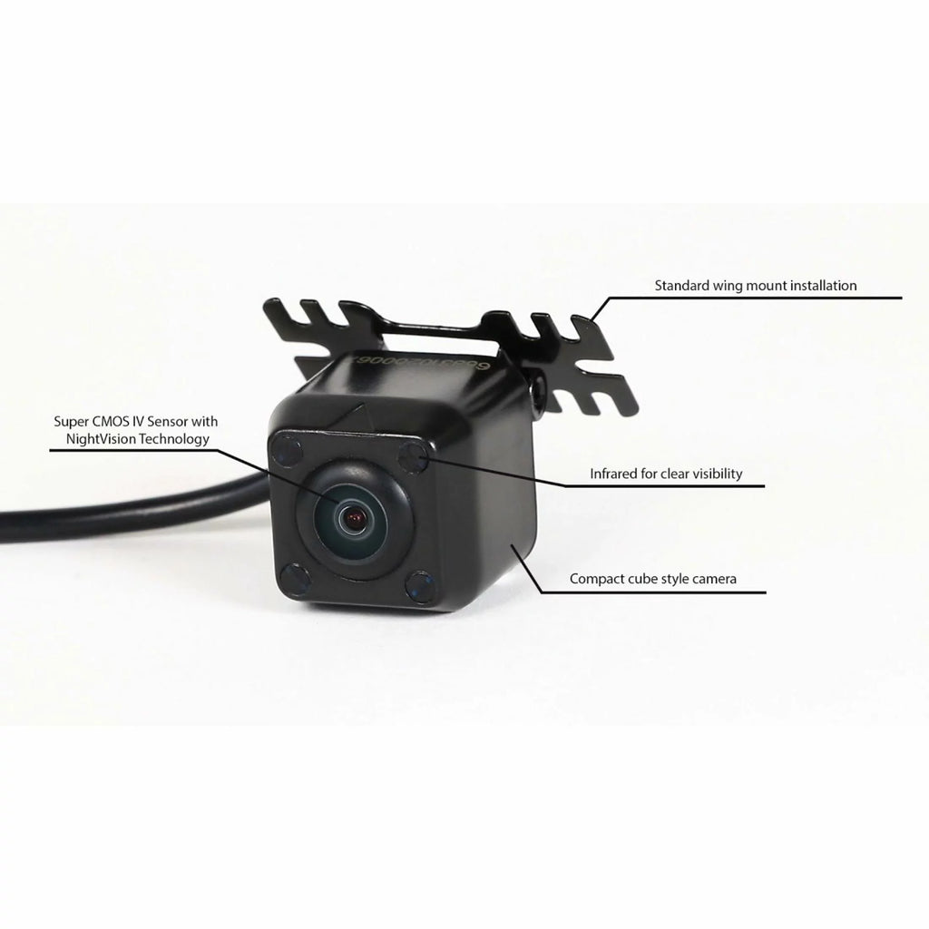 Camera Black Infrared New and MINy Backup cm-LED4 Forward - Rydeen Facing