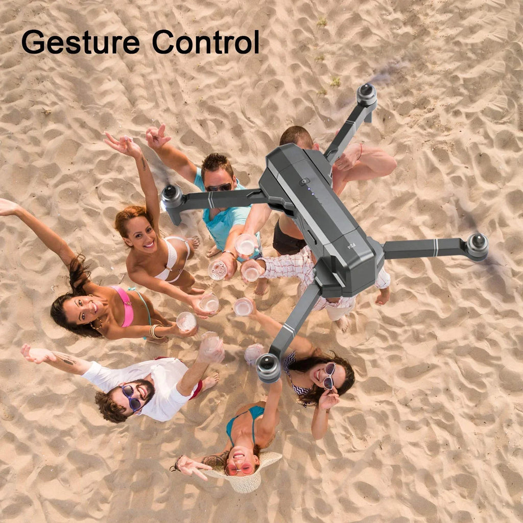 Camera , Brushless Fits Foldable Flight Minutes with Time, Waypoint Adults, 30 Carrying Pro 4K with Case with Motors, for Follow Camera Quadcopter Drone F24 Contixo Me,