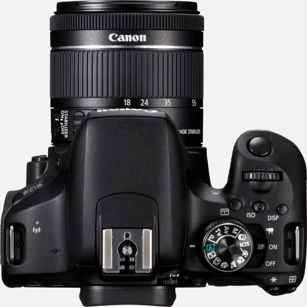 800D 24.2 Black Megapixel Canon 0.71", Lens, Digital 2.17", Camera with