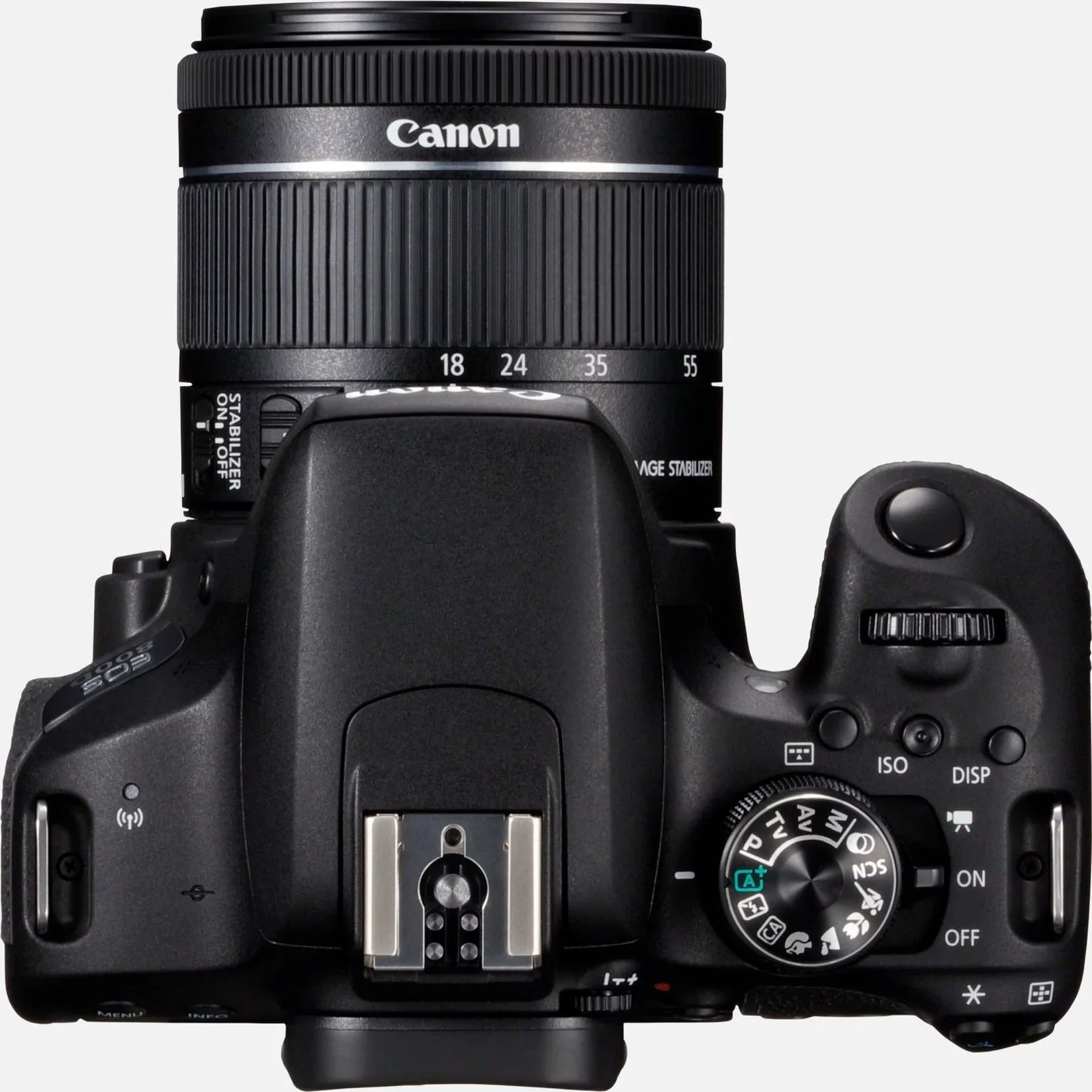 800D 24.2 Black Megapixel Canon 0.71", Lens, Digital 2.17", Camera with