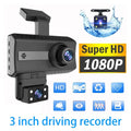 Dual Camera Onemayship Lens Car Sensor Dash and Cam 1080P Recorder DVR Front Rear Video G