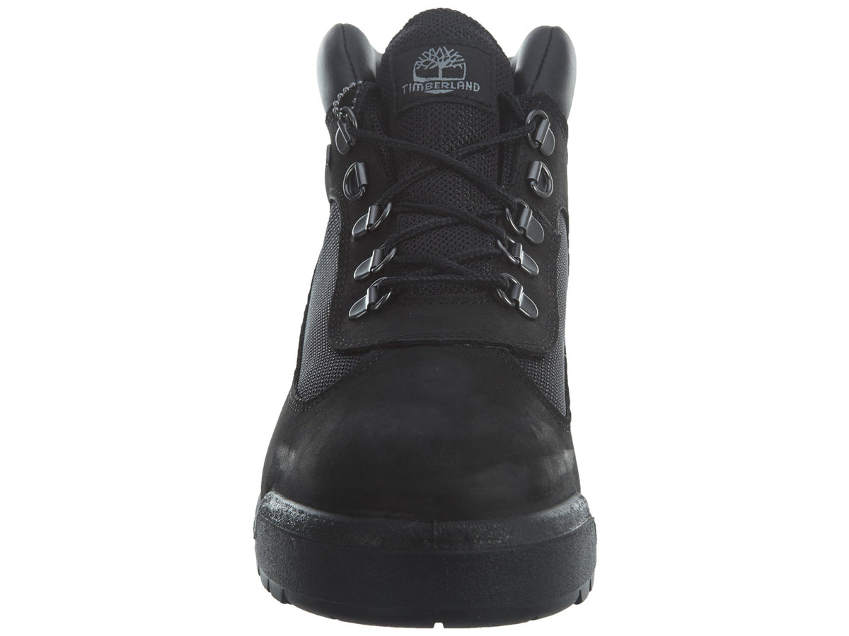 Boot Nubuck Black Field Timberland Men's M Waterbuck Waterproof Leather/Fabric 9.5