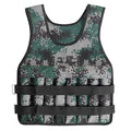 Fit, Premium Vest, Workout for Muscle Building, Perfect Tomshoo Weighted Camouflage Oxford Adjustable fabric,