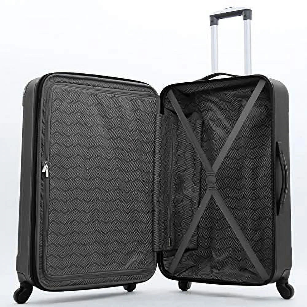 Travel Hardside Luggage 4-Piece Set, Club Midtown Travelers Black