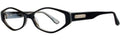 Black Ivory 51MM DANA SHELBY BUCHMAN Eyeglasses