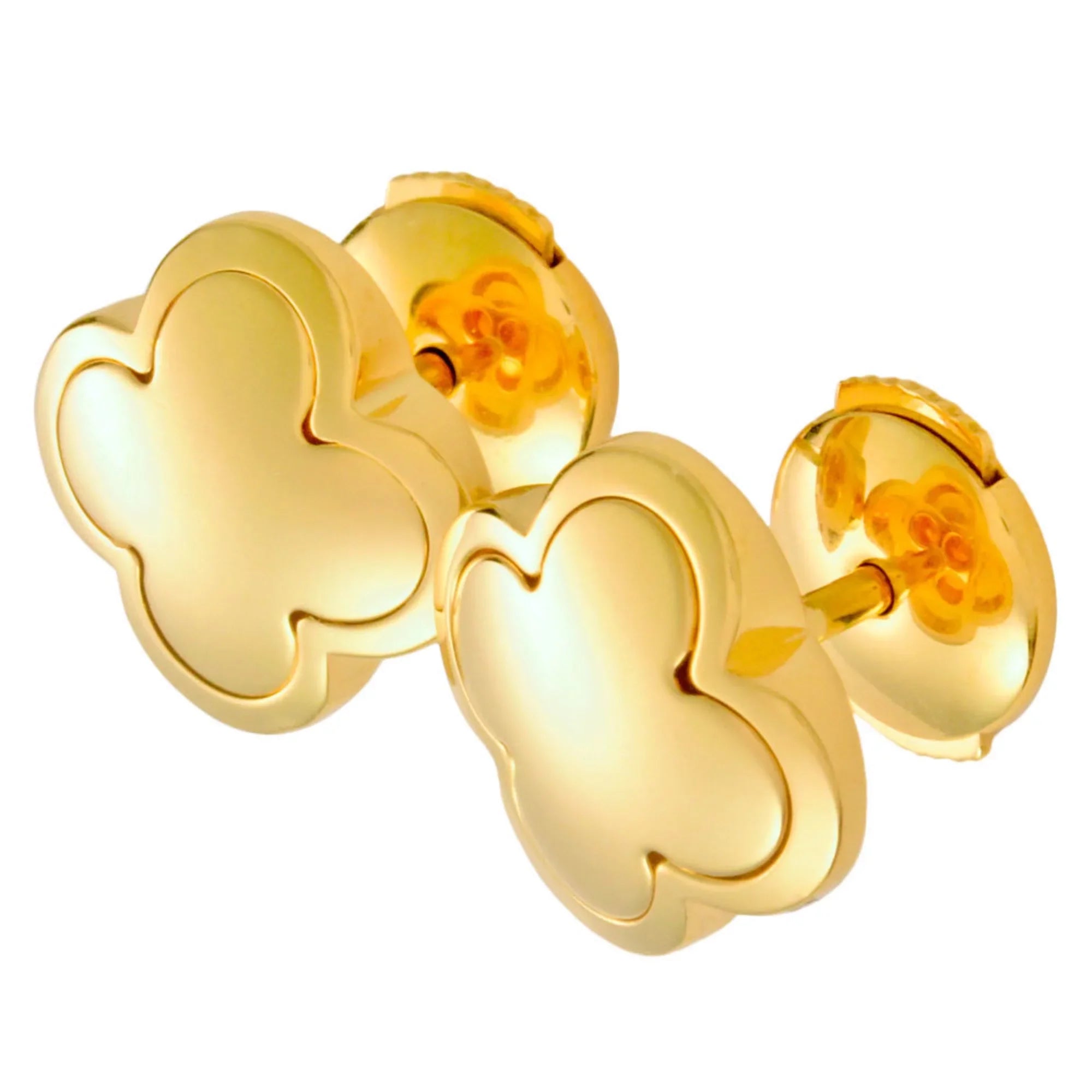& (Good) Pre-Owned Van Arpels K18YG Cleef Alhambra Earrings