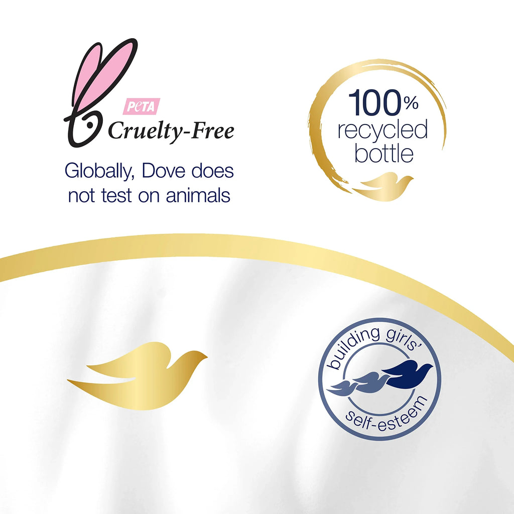 Oz Dove Care Skin Starter 4 (X2) Nourishment Instantly Kit Daily Fl Percent Oz). 100 And Concentrate For Fl Body 16 Soft Recycled Lasting Refills Moisture (Makes Reusable Bottle For
