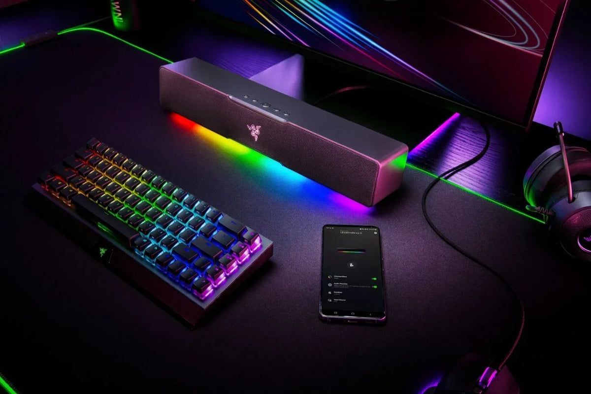 Lighting Bluetooth X V2 Leviathan Speaker Black (1-Piece) RGB - with Gaming