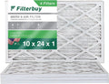 8 Furnace 10x24x1 (4-Pack) Air Filters Filterbuy Pleated