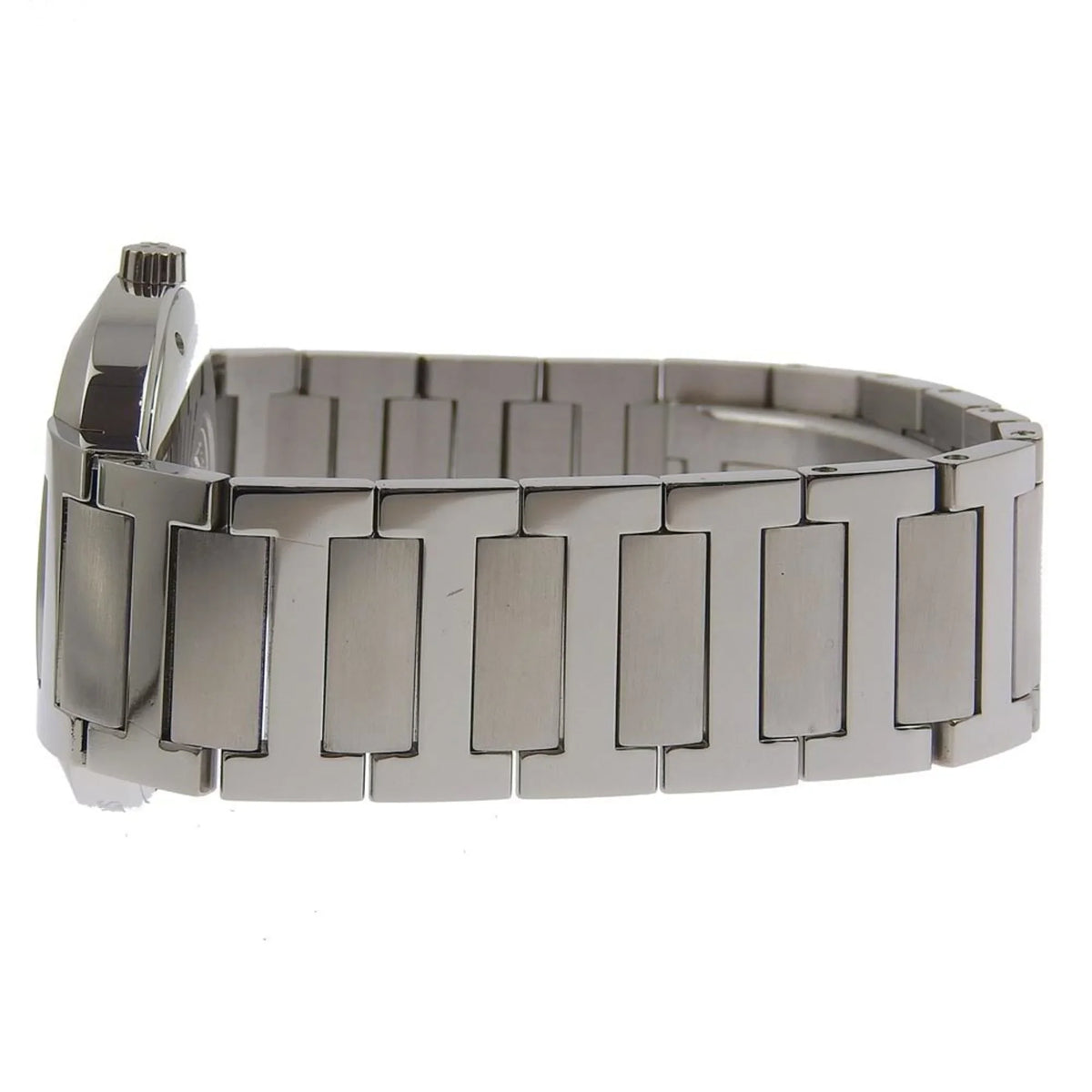 Made Pre-Owned Swiss (Fair) Nomad Quartz Steel Stainless Watch NO1.710 Hermes Silver Men's Dial Analog White Display