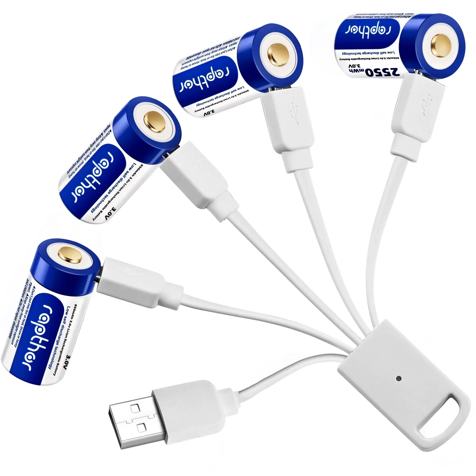 Wireless (850mAh) Fits Arlo VMC3030 Batteries Arlo Pack VMS3430 VMS3330 with 4 Rapthor VMK3200 VMS3130 Camera Security Rechargeable of