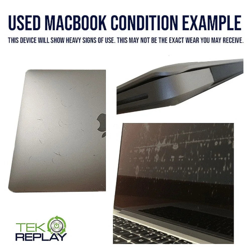MacBook (2016) - Pre-Owned 512GB 2.7GHz i7 15" Fair MLW82LL/A 16GB SSD Core Silver Pro RAM Laptop
