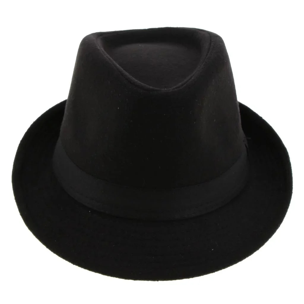 Cap Size Structured Bowler Retro , 2Pack Hat Panama Manhattan Winter Fedora Segolike Hat ,