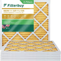 Filterbuy Air Pleated 11 (5-Pack) Filters 24x24x1 Furnace