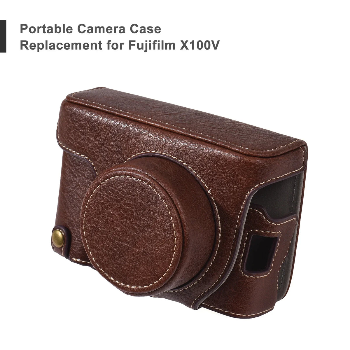 with Synthetic for Leather Fujifilm Carry Case X100F Camera Camera Strap X100V/ Shoulder Portable Camera Bag Replacement