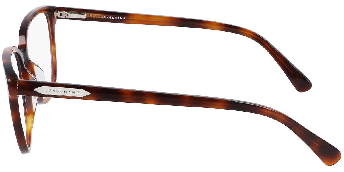 Eyeglasses Longchamp Rectangle Havana Full LO2666 Rim