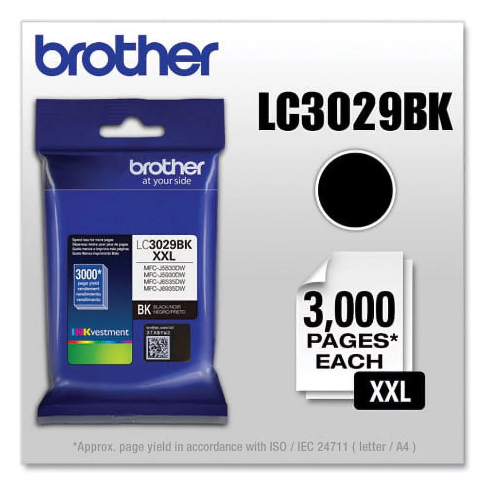 Page-Yield, Super | 2 Inkvestment of Bundle High-Yield Ink, Each 3,000 Black Lc3029bk
