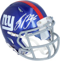 Mini Certified Giants Saquon - Autographed Helmet Speed Fanatics New Authentic Riddell York Barkley