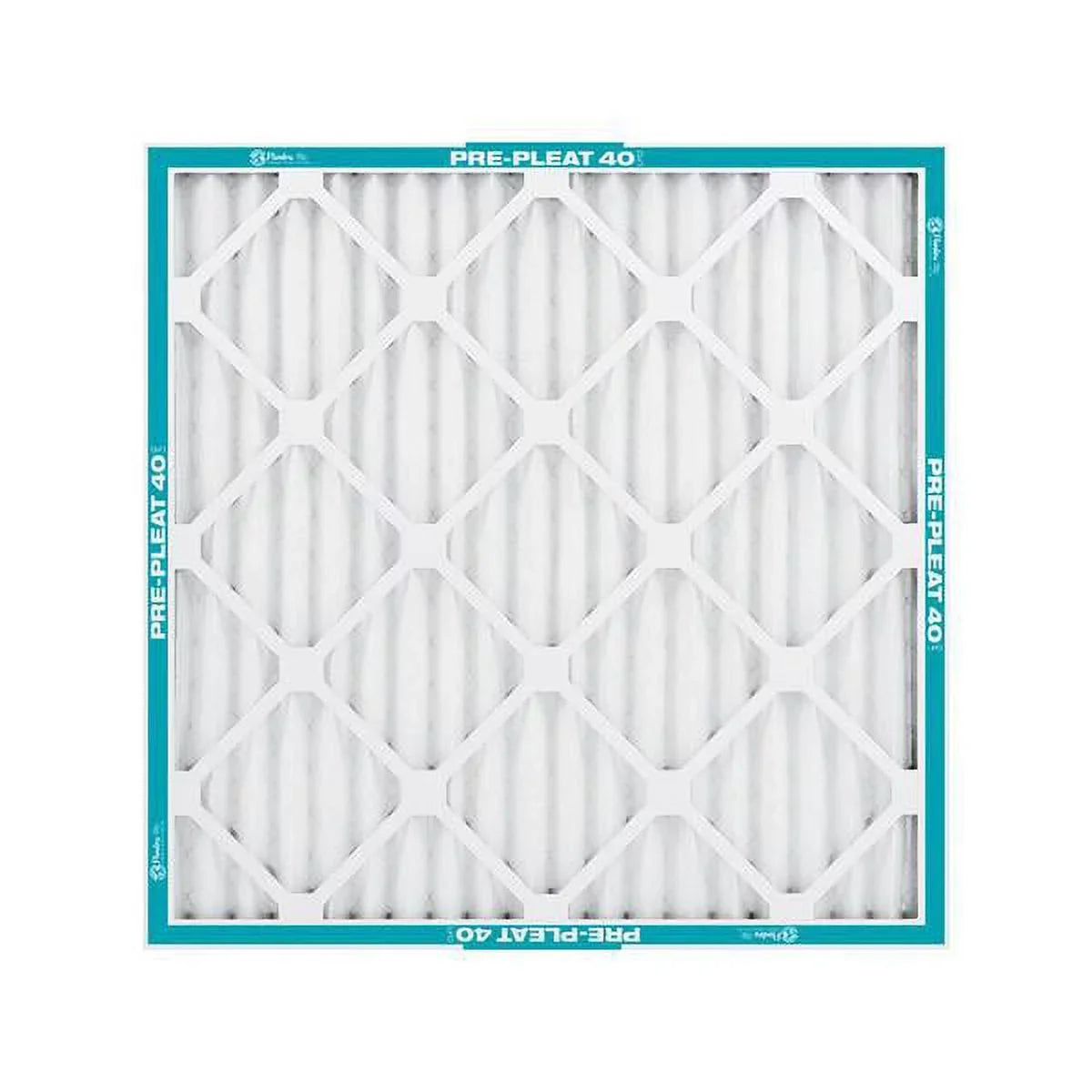(Pack Synthetic in. 8 Air W in. H Flanders Filter x Pre-Pleated of 2 D 12) x 24 40 Pleated in. 24