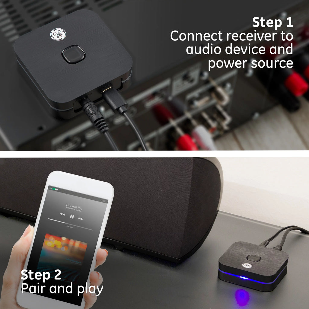 GE Audio Bluetooth Receiver, 33625 HD