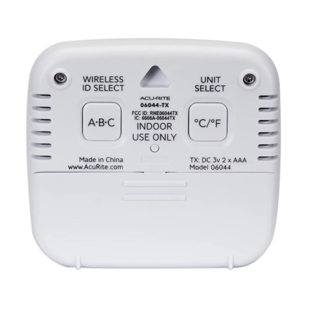 Sensors Indoor/exterior (01096M) AcuRite & 3 Temperature Station with Humidity