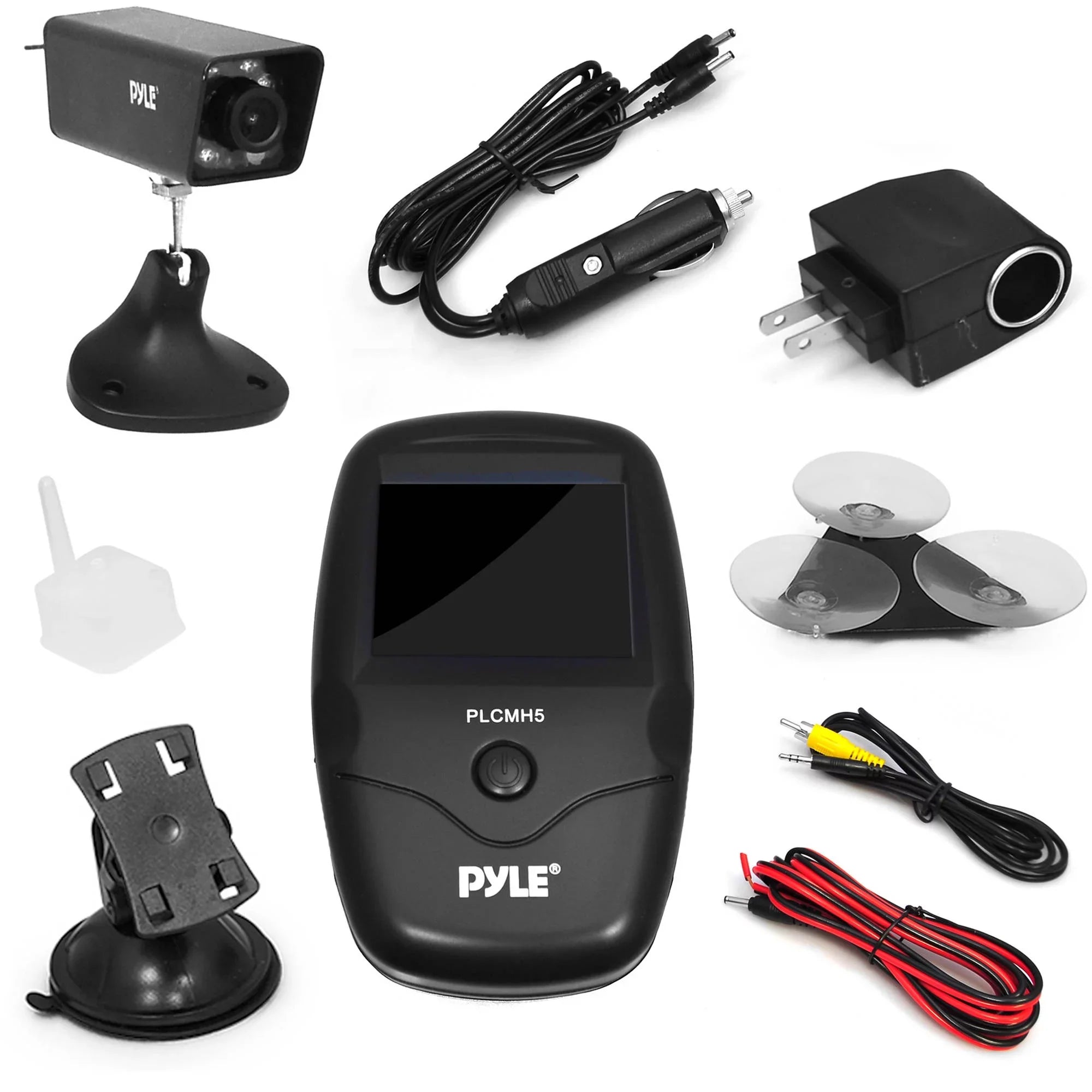 Camera, Hitch Pyle Battery Night Backup Cam, Vehicle Trailer Vision - PLCMH6 / Built-in