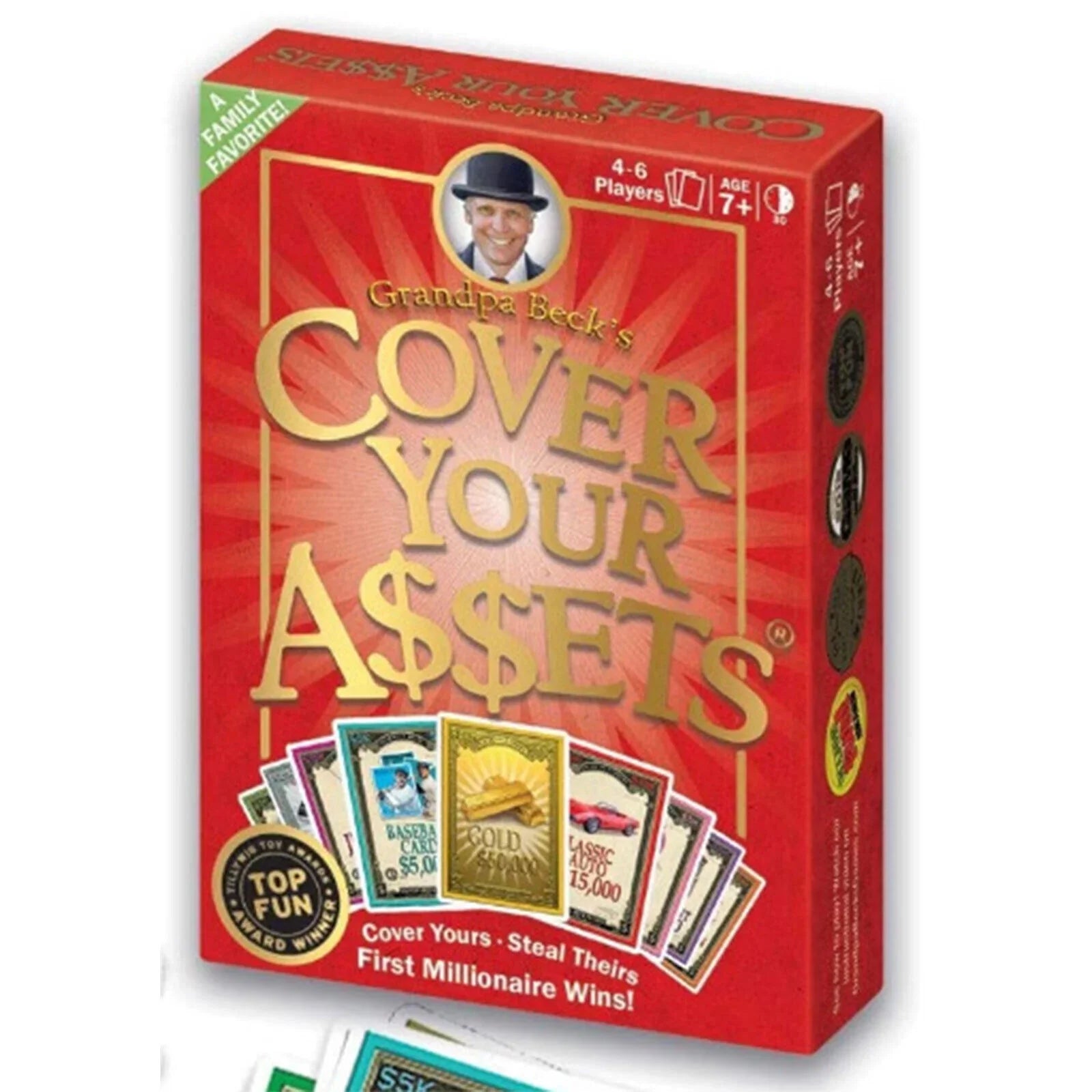 Assets Family-Friendly Game Collecting Grandpa Fun Becks Shield Set Toy Card Your