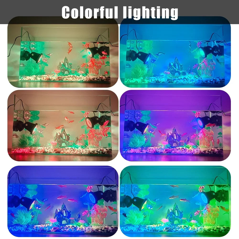 IP68 RGB Pool Swimming Lights,DFITO Lights 36 Remote Pool LED Underwater Spot IR lights 4 Fountain + Pond