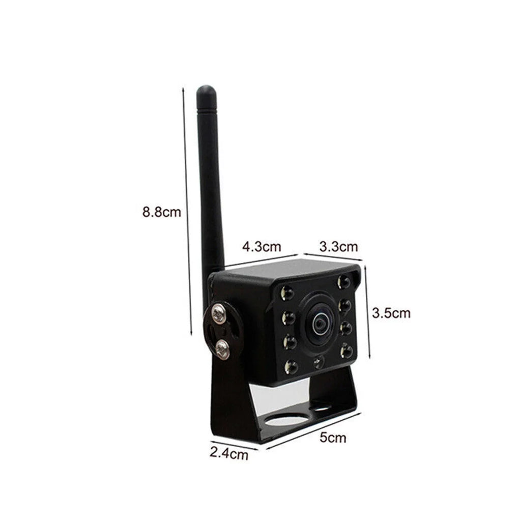 Vehicles Commercial Backup for Camera and LED with Night Automobiles Wireless Reverse Suitable Vision, WiFi