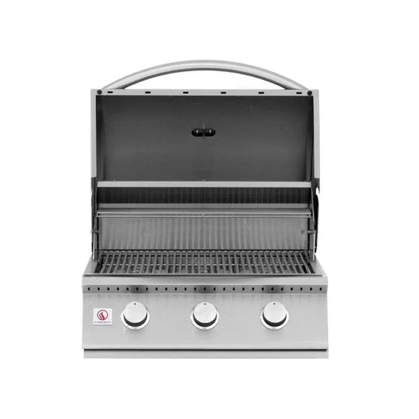 Summerset 3-Burner Propane Grill 26-Inch Built-In Sizzler SIZ26-LP - Gas