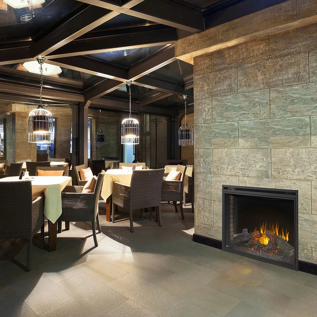 in. 40 Electric Insert Built-in Firebox Napoleon