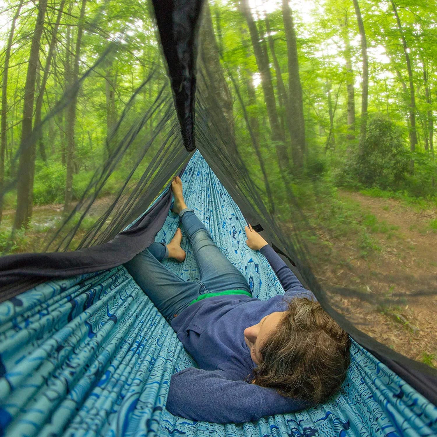Bug Hammock Bug Outfitters Net, Charcoal Guardian Eagles Nest , Netting,