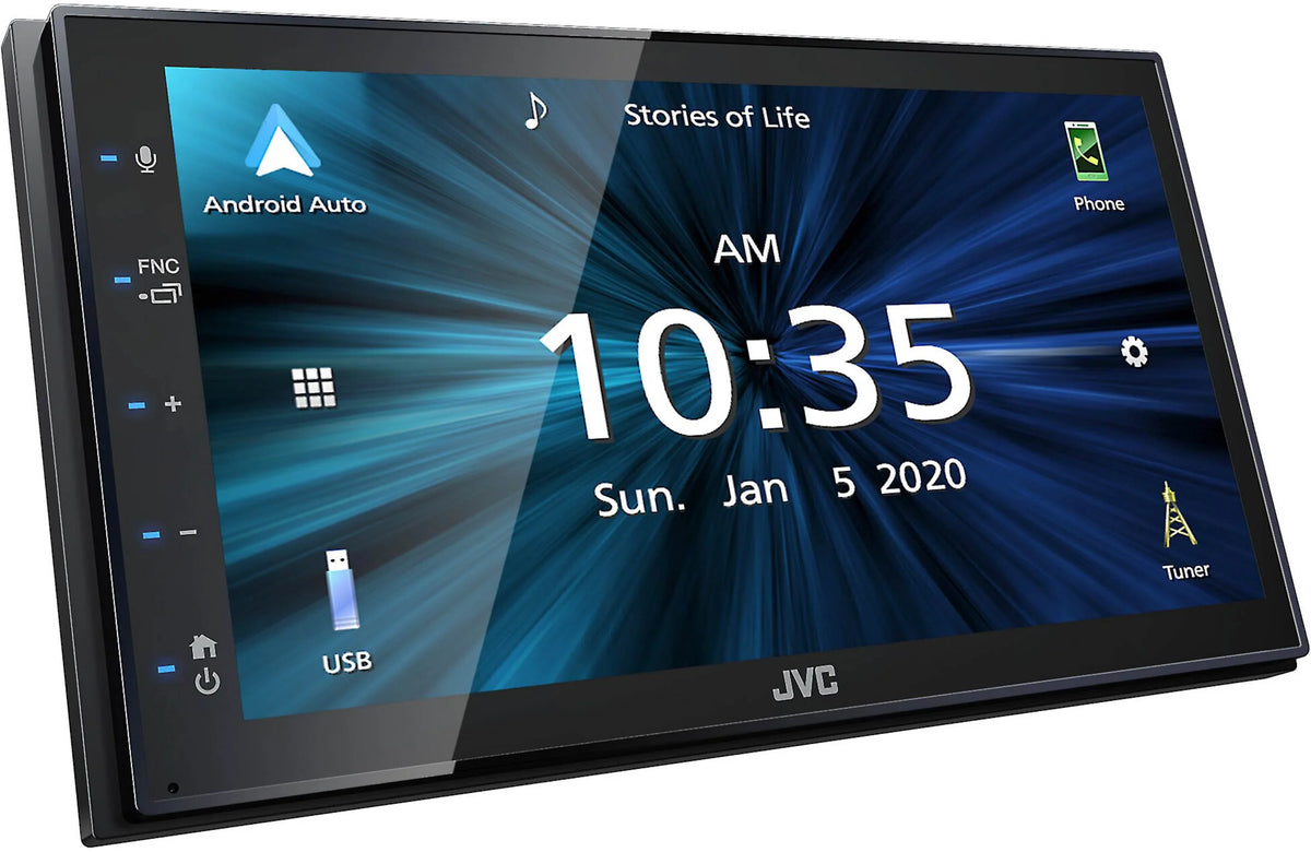 Magnet Multimedia & Rearview w/ 6.75" Camera Monitor+Absolute Receiver KW-M56BT Digital Phone JVC CAM900 Holder fixed Touchscreen
