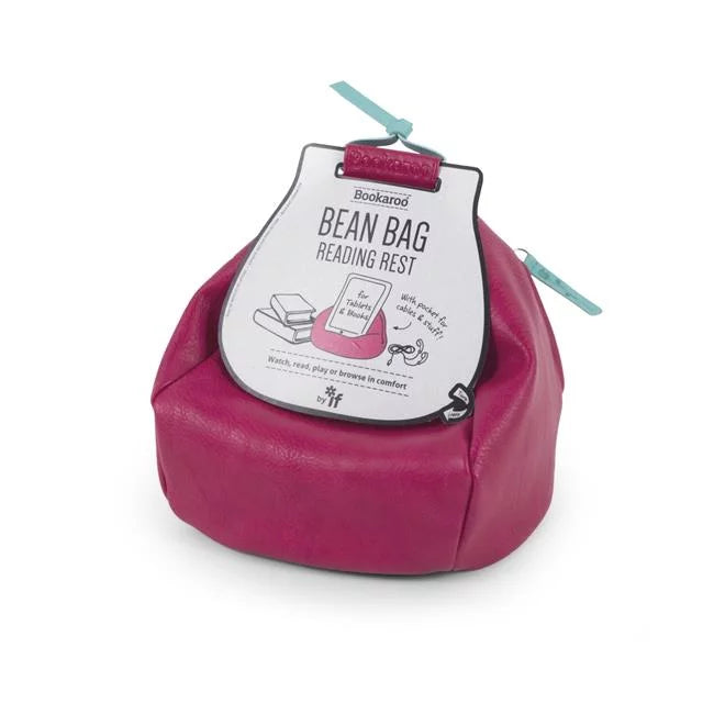 Rest, Bookaroo Bean If Bag Reading Pink & Mint