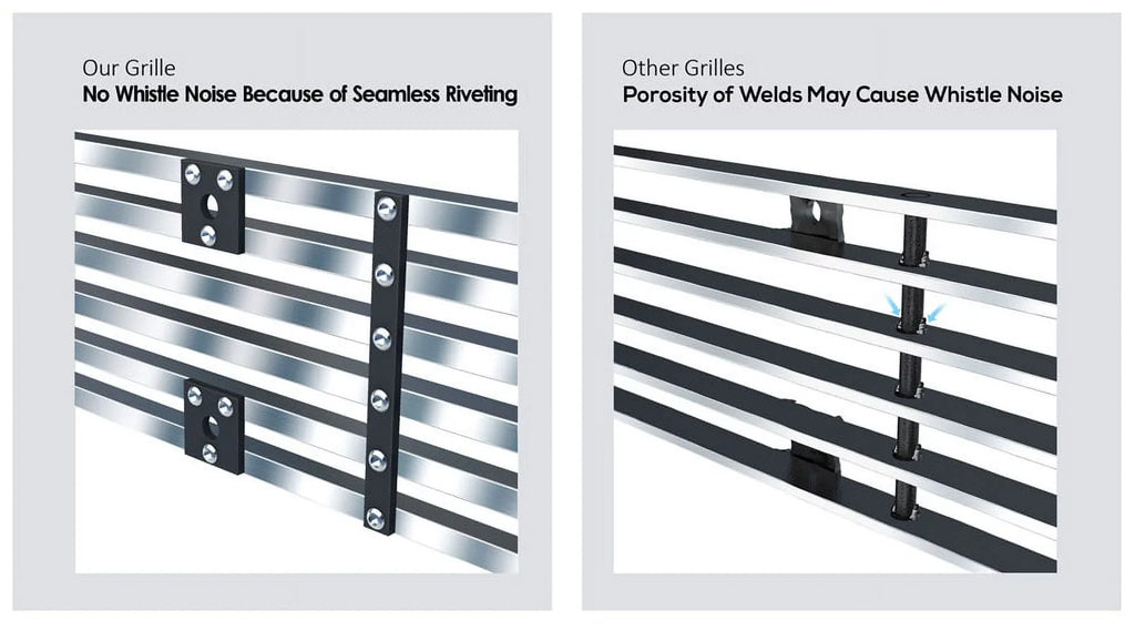 Billet 8x6 88-93 Grille Upper Main 1992-1993 Pickup Chevy Stainless C Blazer K Fits Chrome & Premium Steel N19-S54258C with Suburban