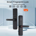 Fingerprint Deadbolt Reliable Intelligent Smart Lock Door Lock and Handle with Electronic Lock-Convenient Door