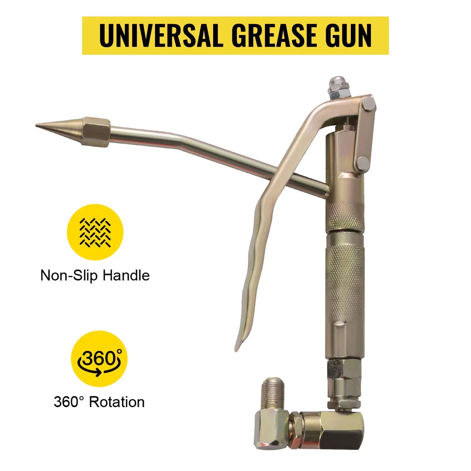 High Pressure 5 Air Pump Filler Compressed Injector Gallon Pneumatic Grease