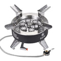 core Collapsible Stove, Camping Windproof Stove, Gas High Stove, Traveling Backpacking Fishing Dcenta Hiking 18000W Seven